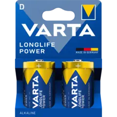 VARTA Alkalisk D LR20 LR6 2pk