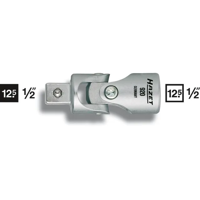 Hazet Universalledd 920 Lengde 70 mm 1/2 tomme firkantdrev 
