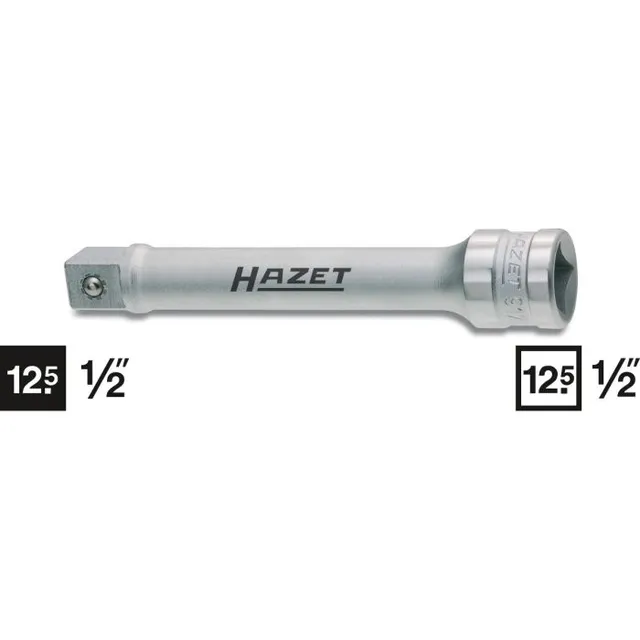 Hazet Forlenger 917-5 Lengde 123 mm 1/2 tomme firkantdrev 