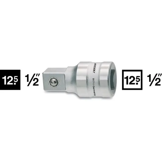 Hazet Forlenger 917-1 Lengde 45 mm 1/2 tomme firkantdrev 