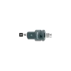 Hazet Forstørrelsesstykke 9007S-1 1/2 tomme firkantdrev | Lengde 49 mm