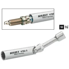 Hazet Tennpluggnøkkel 4766-3 NV 14 mm 3/8 tomme (1 mm) firkantdrev