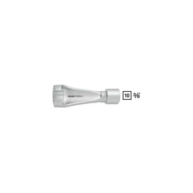 Hazet Pipe for innsprøytning 4550-3 3/8 tomme (1 mm) firkantdrev | NV 17 mm 