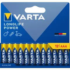 VARTA Alkalisk AAA LR3 12pk