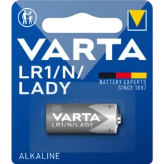 VARTA Alkalisk LR1 1pk