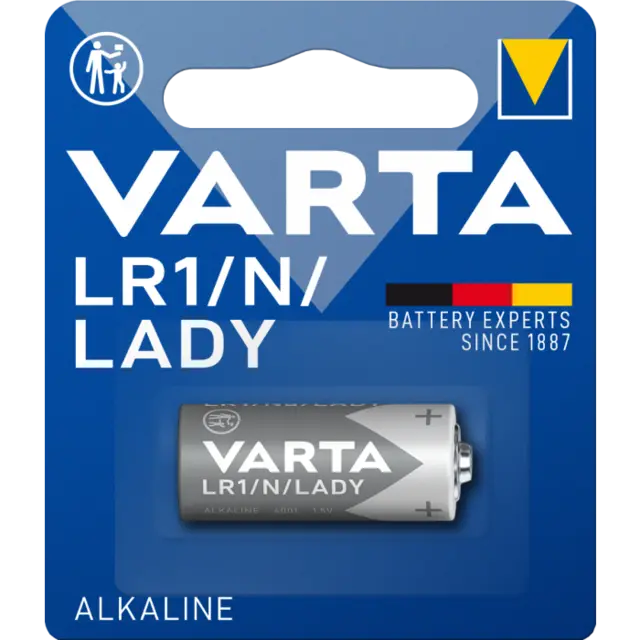 VARTA Alkalisk LR1 1pk 