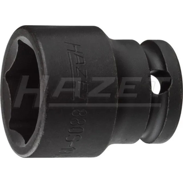 Hazet Slagpipe 880S-19 6-kant 3/8 tomme (1 mm) firkantdrev | NV 19 mm 
