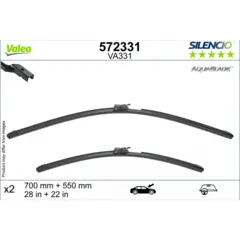 Valeo Silencio Wiper Aqua Lhd Va331