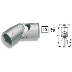 Hazet Leddpipe 880G-15 6-kant 3/8 tomme (1 mm) firkantdrev | NV 15 mm