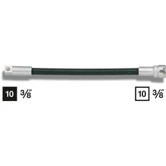 Hazet Forlenger 8830 Lengde 210 mm bøyelig | 3/8 tomme (1 mm) firkantdrev