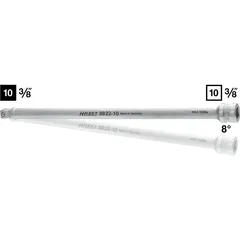 Hazet Forlenger 8822-10 Lengde 254 mm svingbar | 3/8 tomme (1 mm) firkantdrev