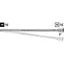 Hazet Forlenger 8822-10 Lengde 254 mm svingbar | 3/8 tomme (1 mm) firkantdrev