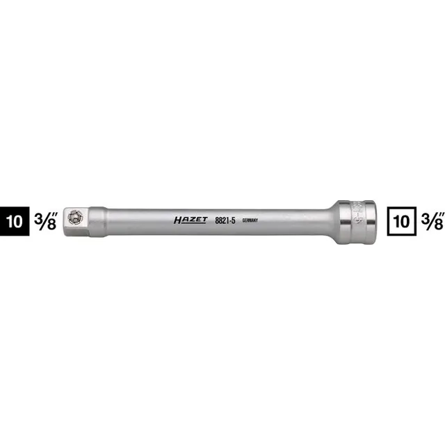Hazet Forlenger 8821-5 Lengde 126 mm 3/8 tomme (1 mm) firkantdrev 