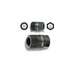 Hazet Kilereimskive-adapter 2592 17 mm utvendig sekskant | NV 19,6 mm