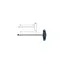 Hazet Pipeholder 428LG-8 6-kant med T-håndtak | NV 8 mm