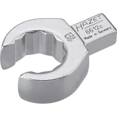 Hazet Innstikk-ringnøkkel 6612C-19 åpen | 9 x 12 mm innstikk | NV 19 mm