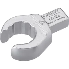 Hazet Innstikk-ringnøkkel 6612C-17 åpen | 9 x 12 mm innstikk | NV 17 mm