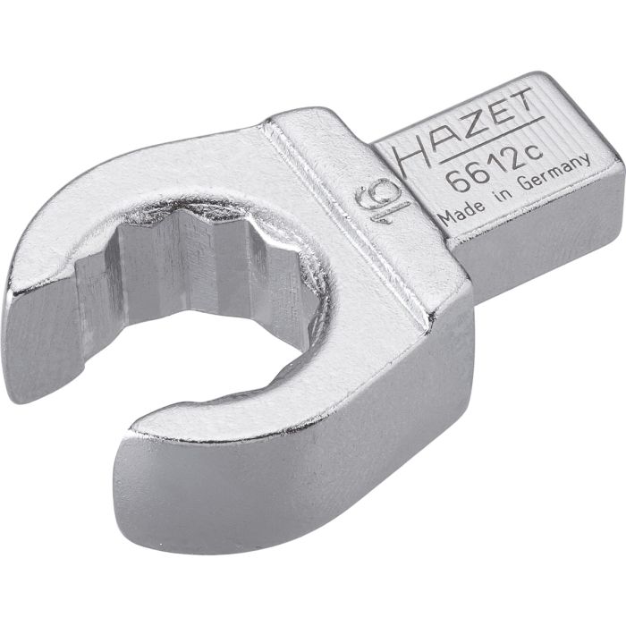 Hazet Innstikk-ringnøkkel 6612C-16 åpen | 9 x 12 mm innstikk | NV 16 mm