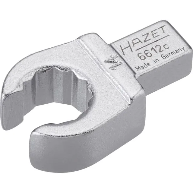 Hazet Innstikk-ringnøkkel 6612C-14 åpen | 9 x 12 mm innstikk | NV 14 mm 