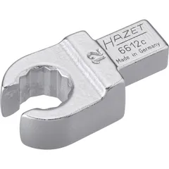 Hazet Innstikk-ringnøkkel 6612C-12 åpen | 9 x 12 mm innstikk | NV 12 mm