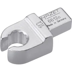 Hazet Innstikk-ringnøkkel 6612C-10 åpen | 9 x 12 mm innstikk | NV 1 mm