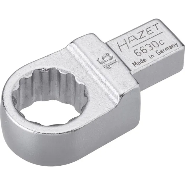 Hazet Innstikk-ringnøkkel 6630C-15 9 x 12 mm innstikk | NV 15 mm 