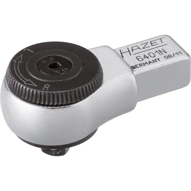 Hazet Reversibel innstikk-skralle 6401N 9 x 12 mm innstikk | Lengde 46 mm 