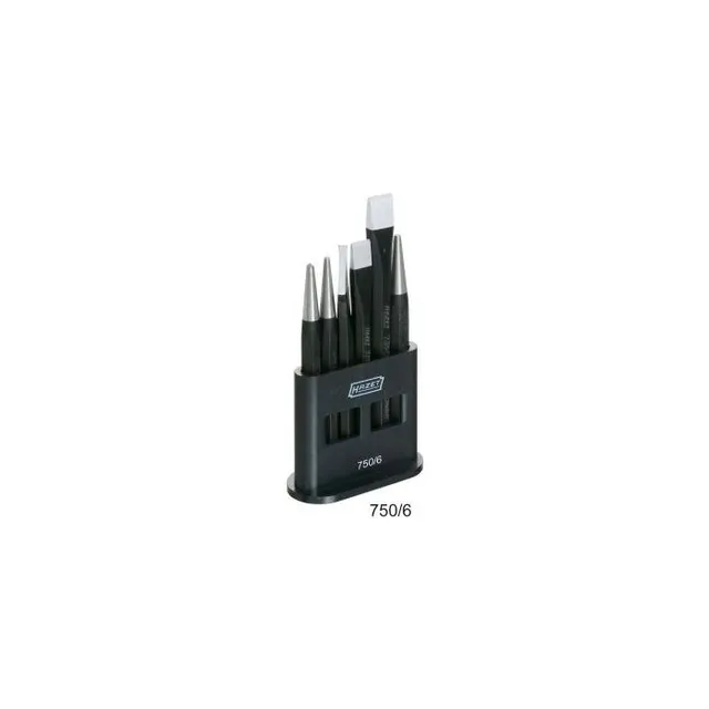 Hazet Meisel 750/6 kjørner-sett 750/6 drivdor, | 6 deler 