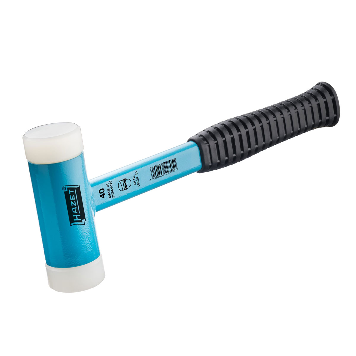 Hazet Plasthammer 1953N-40 40 mm tilbakeslagsfri