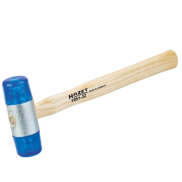 Hazet Plasthammer 1951-32 32 mm lite tilbakeslag 
