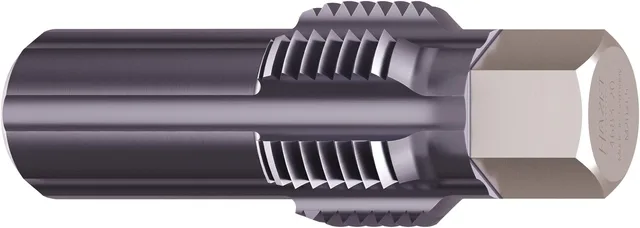 Hazet Gjengeoppfrisker eksostempsensor 13 mm utvendig sekskant | Lengde 5 mm 