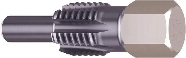 Hazet Gjengeoppfrisker eksostempsensor 13 mm utvendig sekskant | Lengde 45 mm 