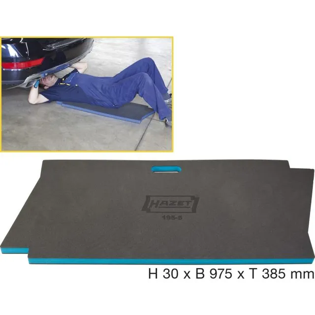 Hazet Mekanikermatte 195-5 L x B x H: 975 mm x 385 mm x 3 mm 