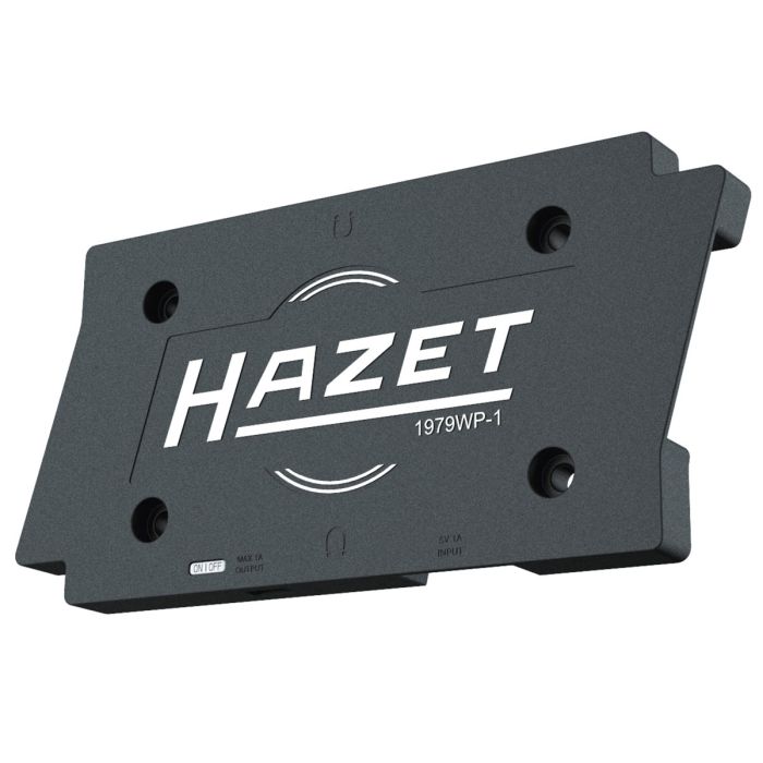 Hazet Enkelt trådløs ladeplate 1979WP-1 Trådløs lading av LED-lamper i 1979