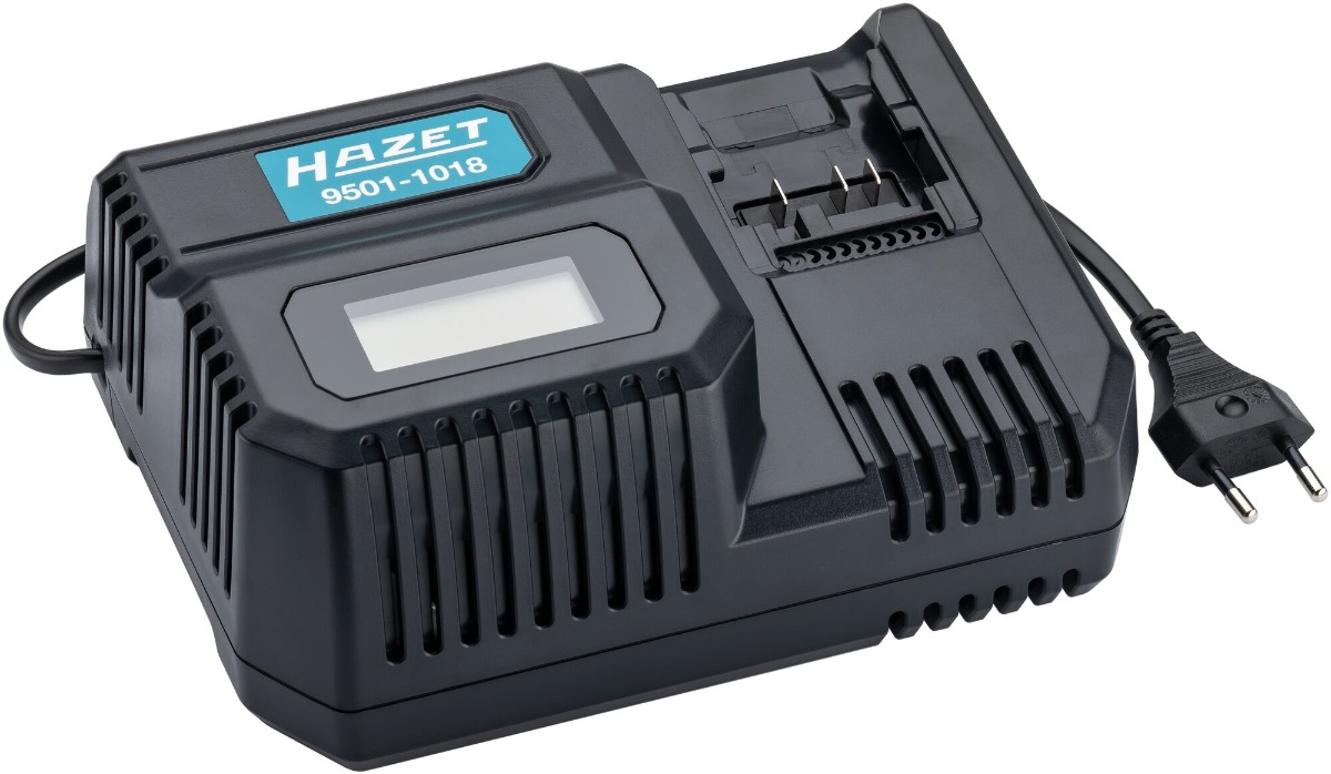 Hazet Hurtiglader 9501-1018 for 18 Volt ladbare batterier