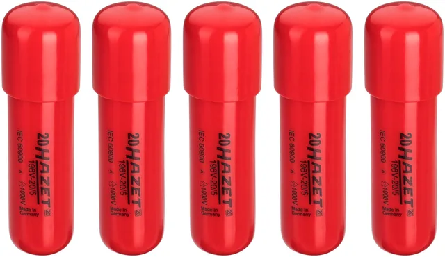 Hazet Endestopp med selvklemming 1 Volt | 5 deler 