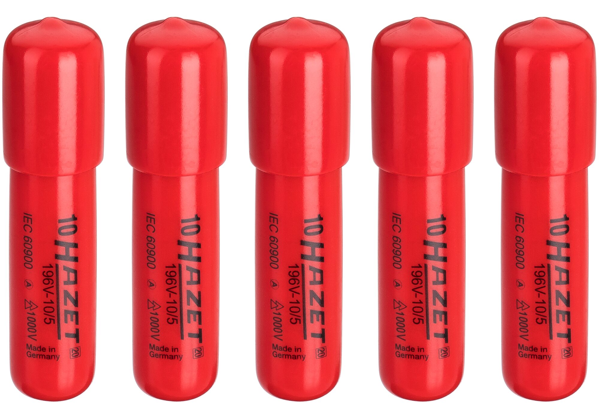 Hazet Endestopp med selvklemming 1 Volt | 5 deler
