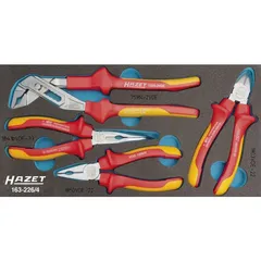 Hazet Tangsett 163-226/4 4 deler isolert