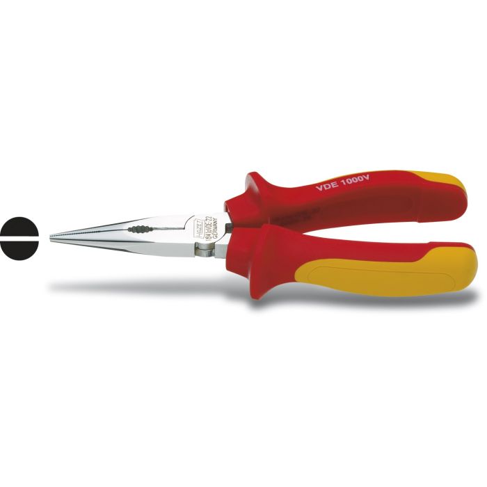 Hazet Nebbtang 1841AVDE-22 Lengde 160 mm isolert