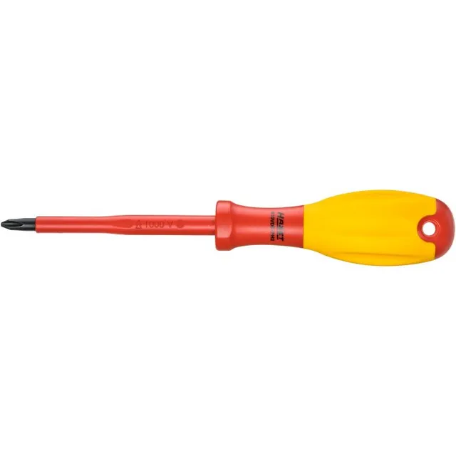 Hazet Elektriker-skrutrekker 810VDE-PH2 isolert | PH-profil PH | NV PH2 