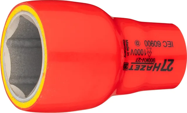 Hazet Pipe 900KV-27 isolert 1/2 tomme firkantdrev | 6-kant 