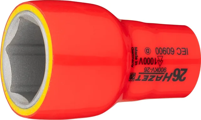 Hazet Pipe 900KV-26 isolert 1/2 tomme firkantdrev | 6-kant 