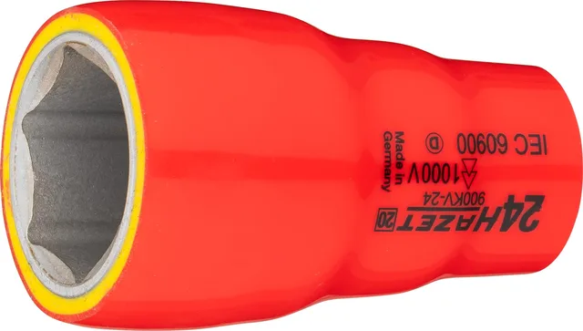 Hazet Pipe 900KV-24 isolert 1/2 tomme firkantdrev | 6-kant 