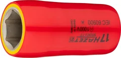 Hazet Pipe 900KV-17 isolert 1/2 tomme firkantdrev | 6-kant