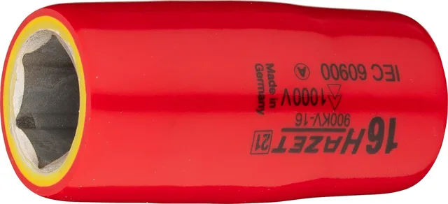 Hazet Pipe 900KV-16 isolert 1/2 tomme firkantdrev | 6-kant 