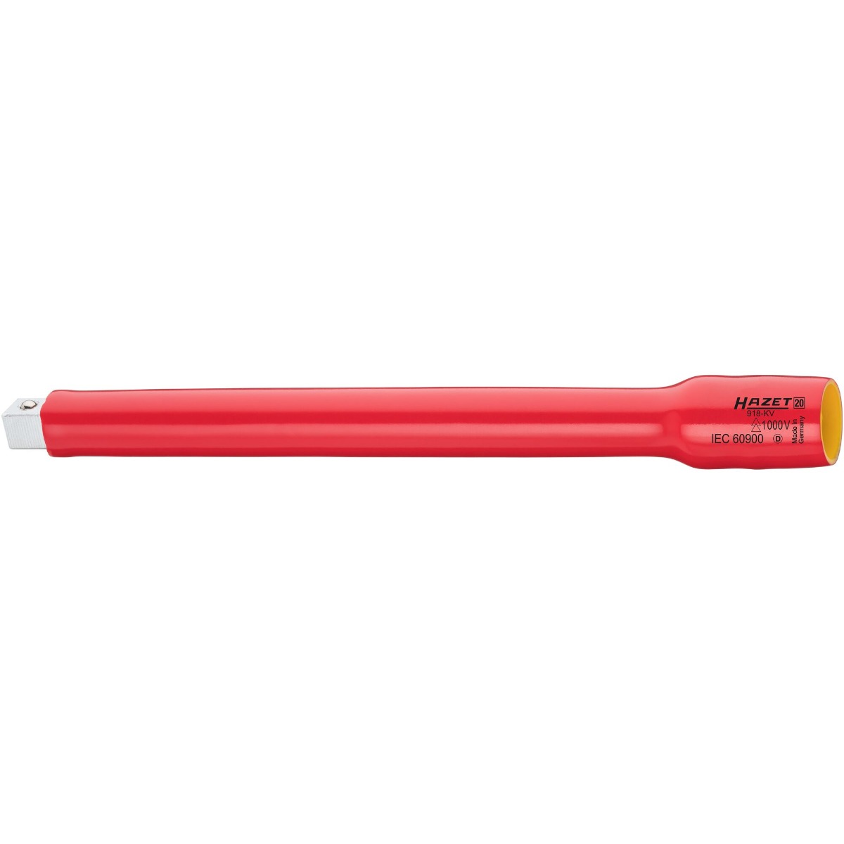 Hazet Forlenger 918KV-10 Lengde 264 mm isolert | 1/2 tomme firkantdrev