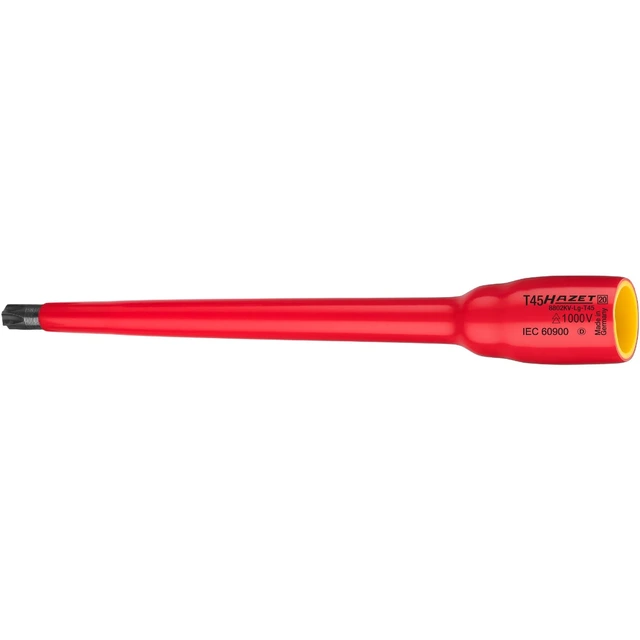Hazet Skrutrekkerpipe 8802KV-LG-T10 isolert | 3/8 tomme (1 mm) firkantdrev 