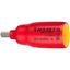 Hazet Skrutrekkerpipe 8801K-5KV NV 5 mm isolert | 3/8 tomme (1 mm) firkantdrev