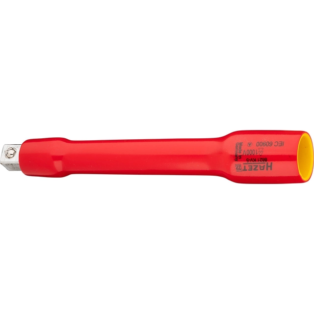 Hazet Forlenger 8821KV-5 Lengde 142 mm isolert | 3/8 tomme (1 mm) firkantdrev 