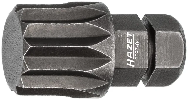 Hazet Bits 2597-04 5/16 tomme sekskant Innvendig flertannet profil XZN | NV M12 